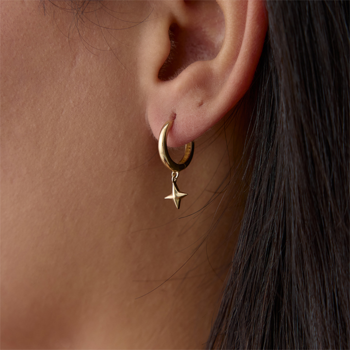 Yıldız Detaylı Küpe - Rayna (1)