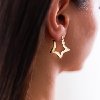 Yıldız Kuyruğu Küpe - Tuana