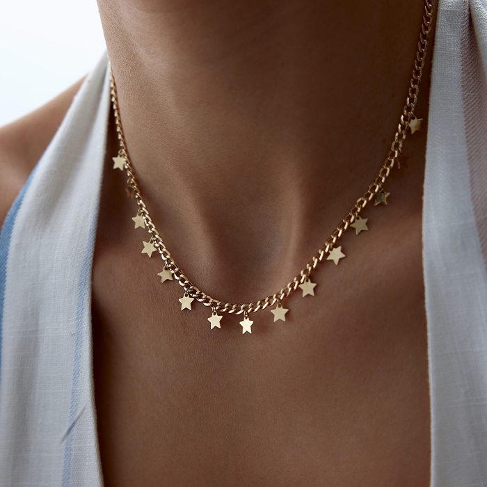 Yıldız Pullu Gurmet Zincir - Melike (1)