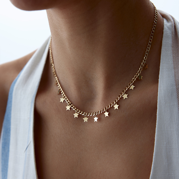 Yıldız Pullu Gurmet Zincir - Melike