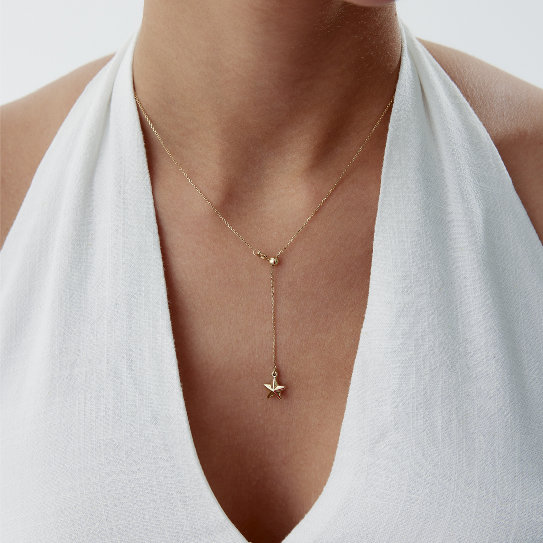Yıldız Sallantılı Kolye - 1