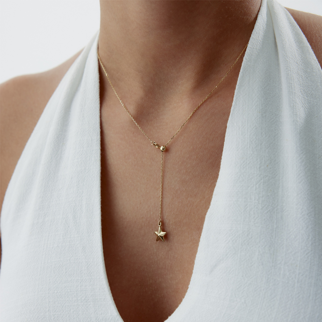 Yıldız Sallantılı Kolye - 2