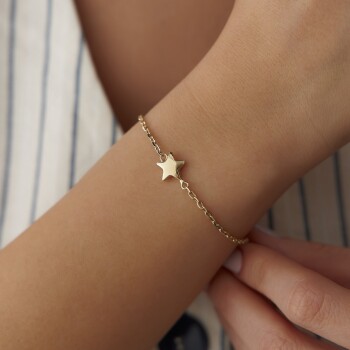 Yıldız Slim Ataç Bileklik - Mazi (1)