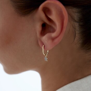 Yıldız Taşlı Ataç Küpe - Arax (1)