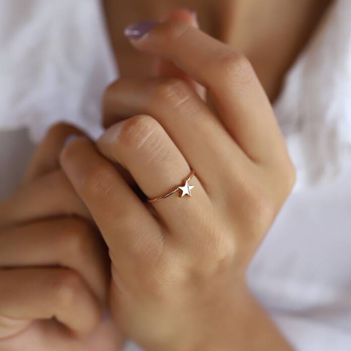 Yıldız Tektaş Yüzük - 1