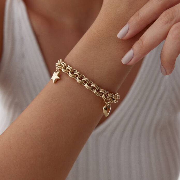 Yıldız Ve Kalp Bileklik - 1