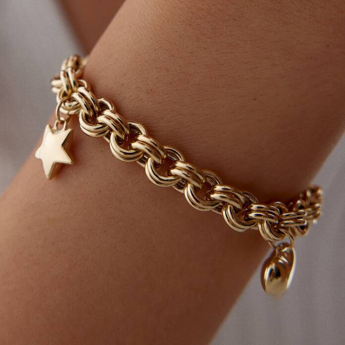 Yıldız Ve Kalp Bileklik - 2