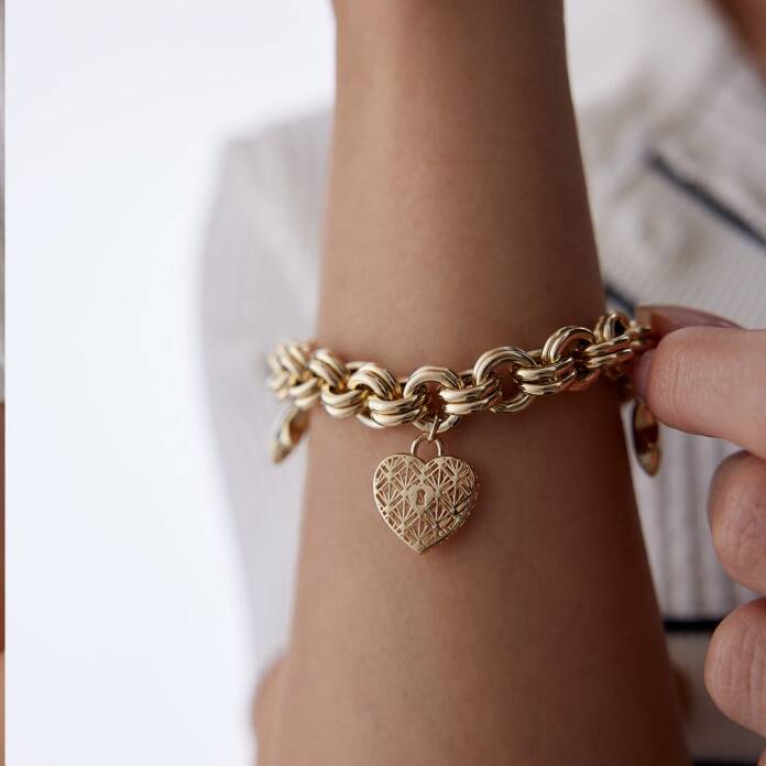 Yıldız ve Kalp Charm Bileklik - 3