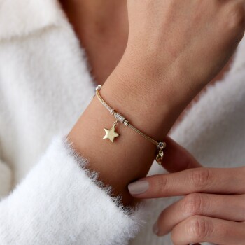 Yıldızlı Charm Bileklik - 1