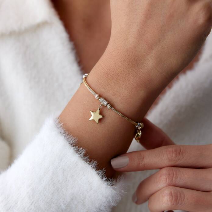 Yıldızlı Charm Bileklik - 1