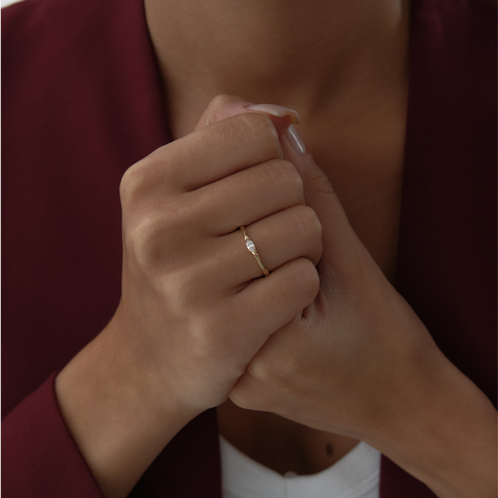 Yol Ayrımı Taşlı Yüzük - RİTİM