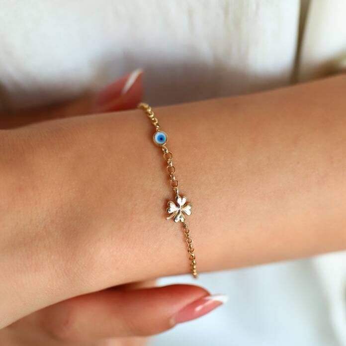 Yoncalı Mineli Bileklik - 1