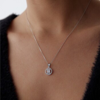 Yuvarlak Bagetli Kolye - Koçak