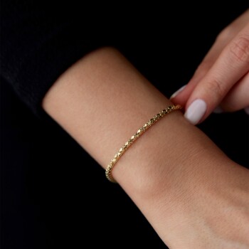 Yuvarlak Boşluklu Bileklik - Mieoro