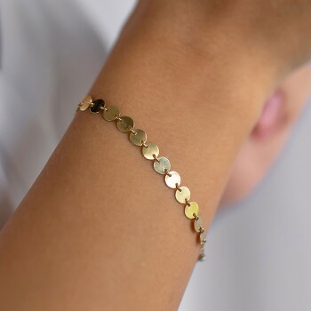 Yuvarlak Pullu Bileklik - 3