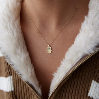 Zarif Fatmanın Eli Kolye - Cemart