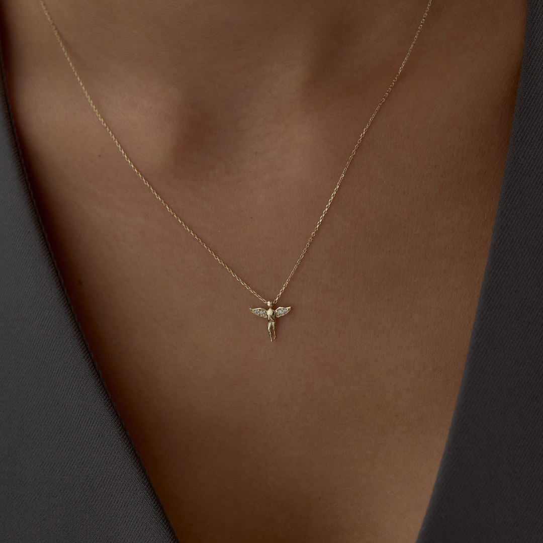 Zarif Melek Kolye - 3