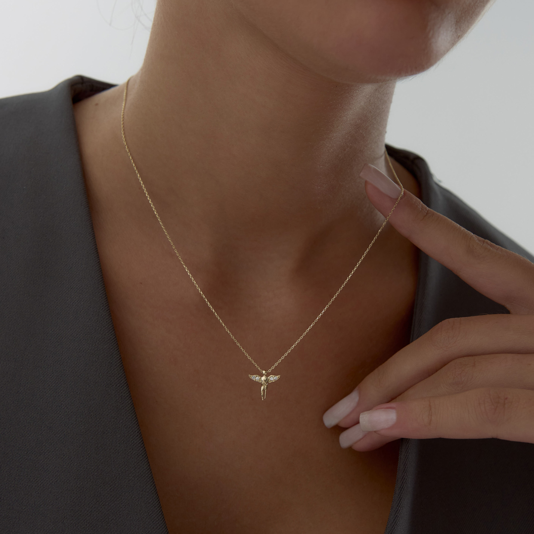 Zarif Melek Kolye - 2