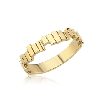 Zig Zag Hasır Yüzük - 3