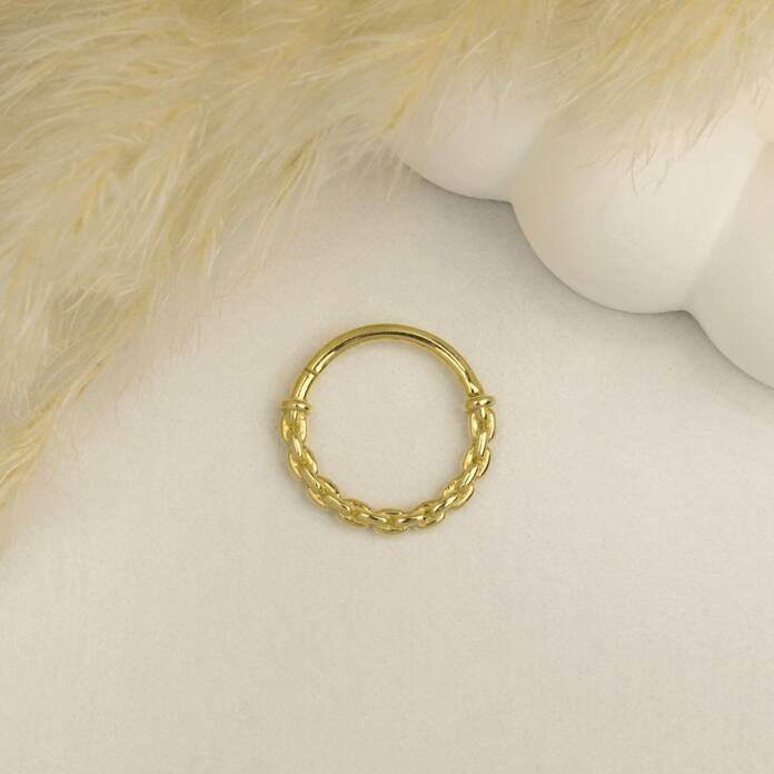 Zincir Motifli Helix Piercing - 2