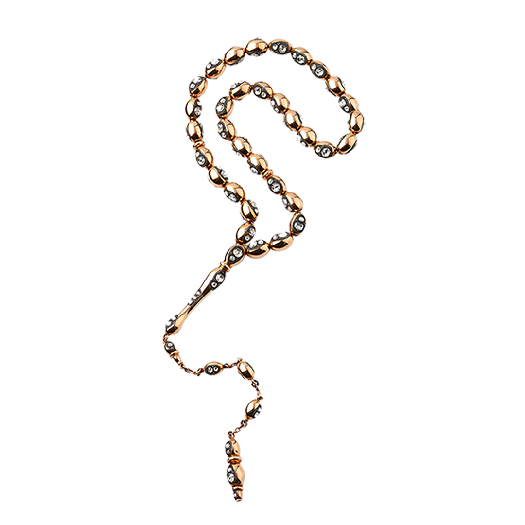 Zirkon Altın Tesbih - 1