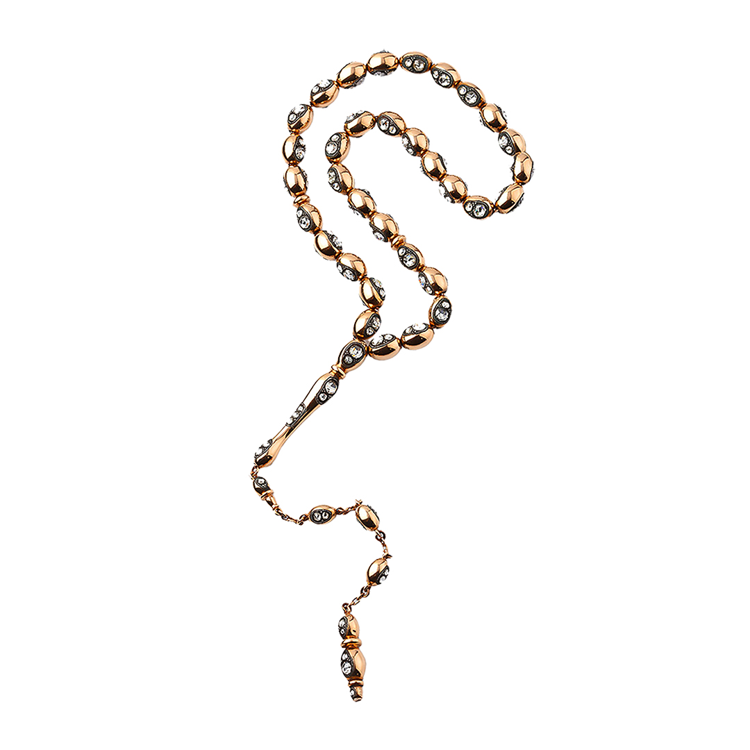 Zirkon Altın Tesbih - 1